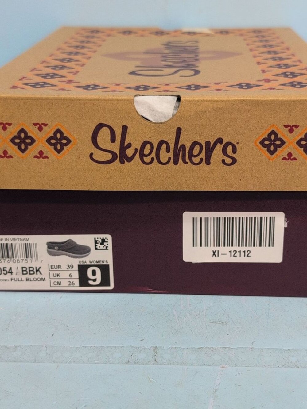 Skechers Easy Going Full Bloom Women's Clogs US 9 Black - Picture 11 of 12